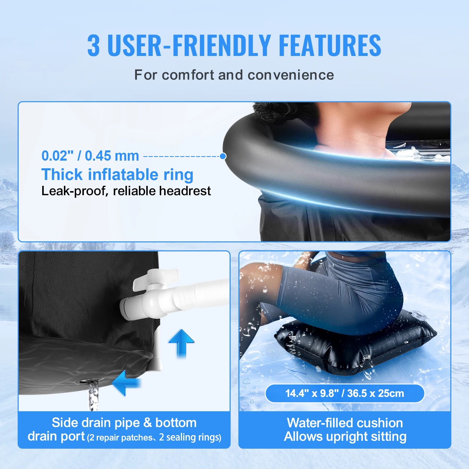 VEVOR Ice Bath Tub