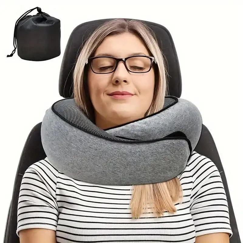 Memory Foam Travel Pillow